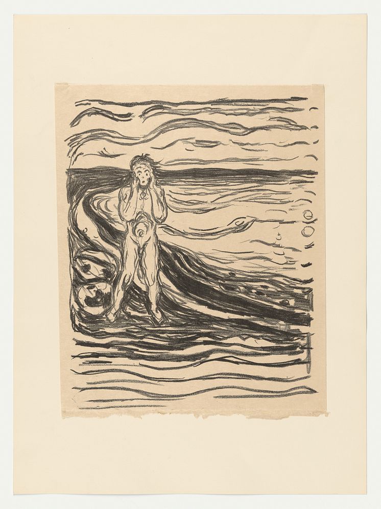  Edvard Munch: Alfas fortvilelse / Alpha's Despair (1908-1909)