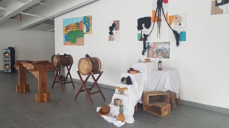 The exhibition of RECLAMA’s creative products in Esmeraldas