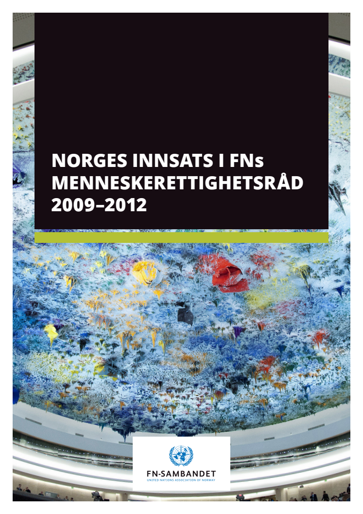 Norges innsats i FNs Menneskerettighetsråd 2009-2012