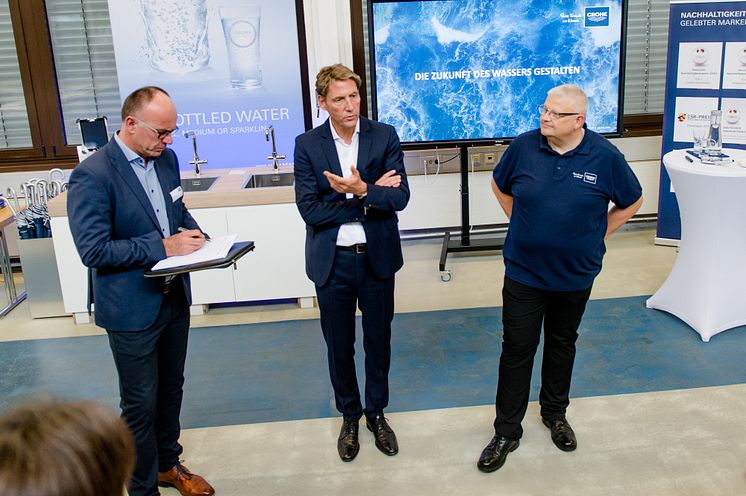 CEO Thomas Fuhr og Plant manager Hans Martin Souchon