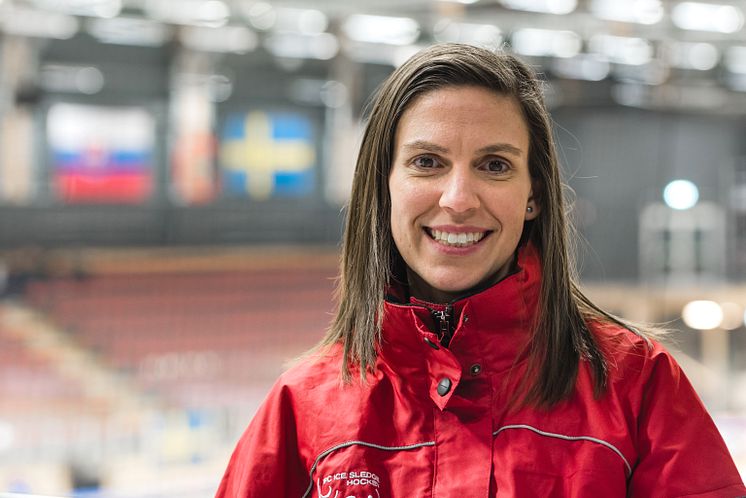 Jessica Korber, kälkhockeychef IPC