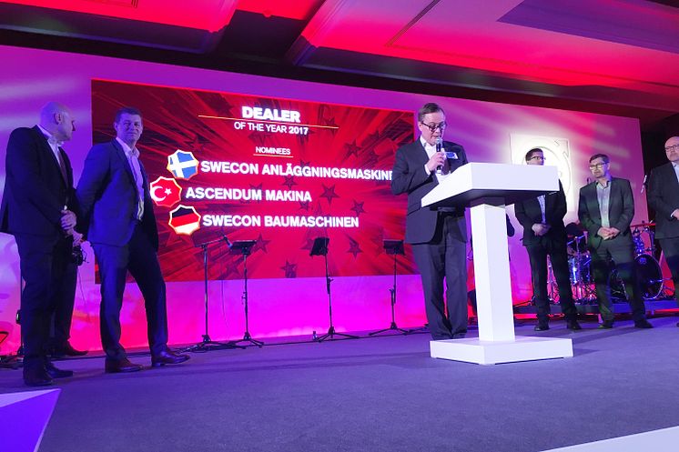 Nominerade till '2017 EMEA Dealer of the Year' av Volvo Construction Equipment