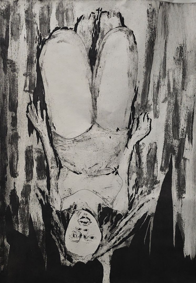 Grafikens Hus presenterar: Kayo Mpoyi: Monster – en myt, 23/9–21/12