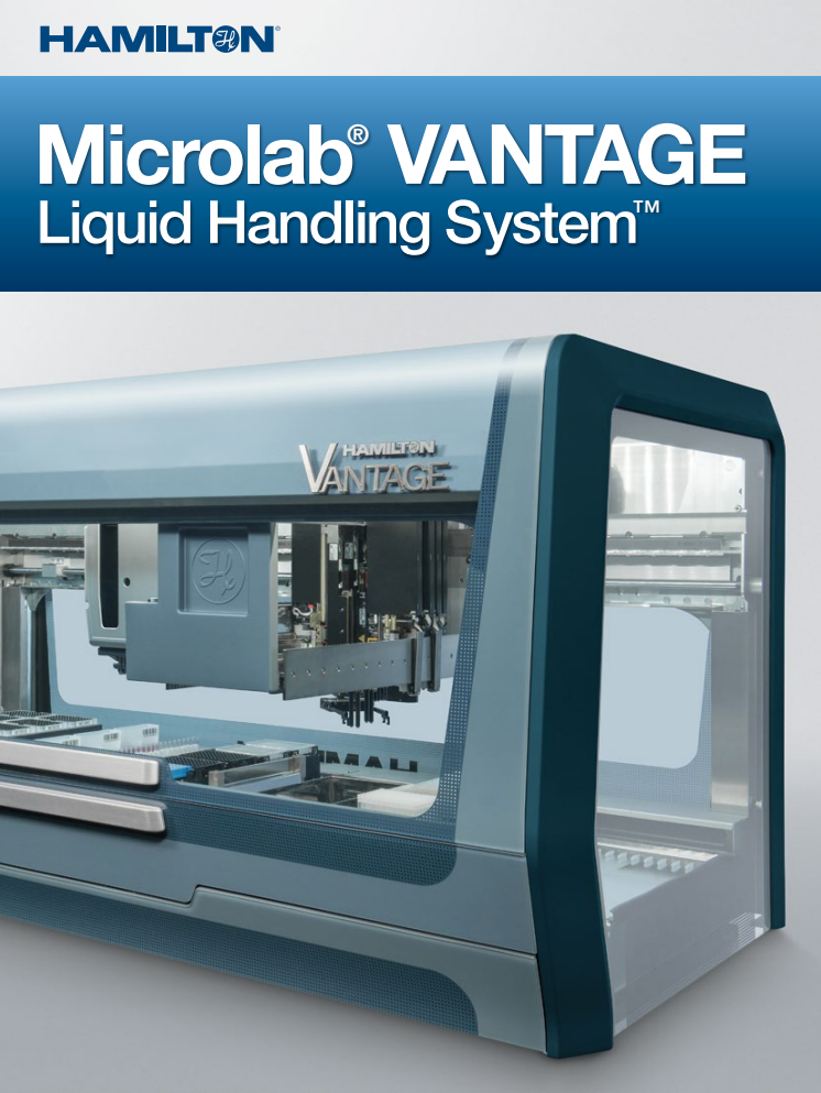 Meet Hamilton at "Norske Symposium i Kromatografi" and take a chance to discuss Hamiltons latest liquid handling family member - Microlab VANTAGE