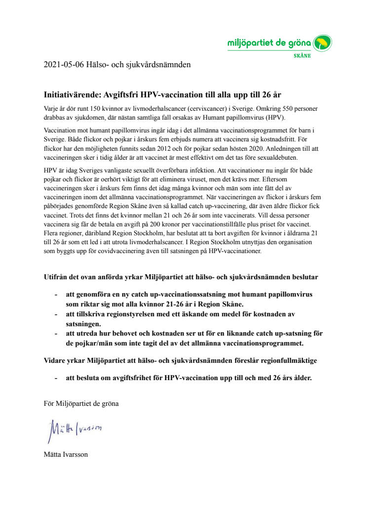 Initiativärende MP HSN 21-05-06 Avgiftsfri HPV-vaccination för alla upp till 26 år.pdf