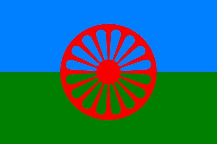 Romska flaggan 