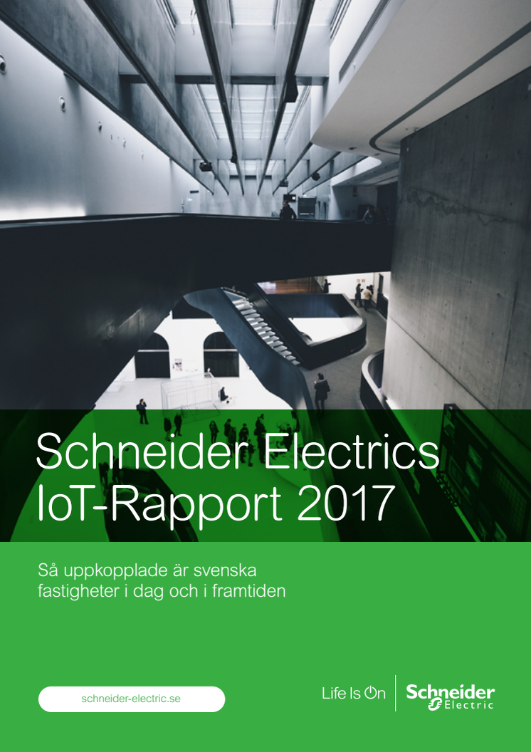 Schneider Electrics IoT-rapport 2017
