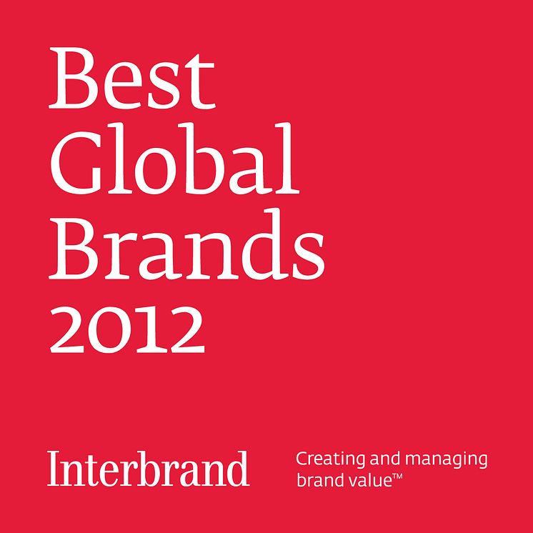 Interbrand Best Global Brands 2012