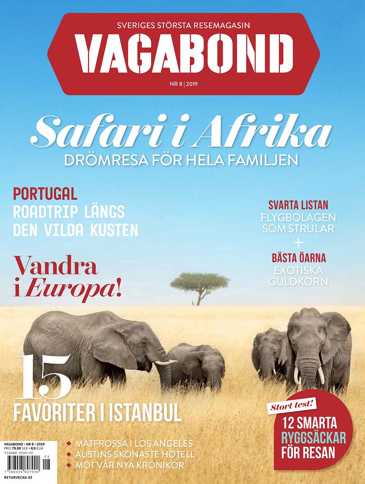 Vagabond nr 18 2019 – omslag