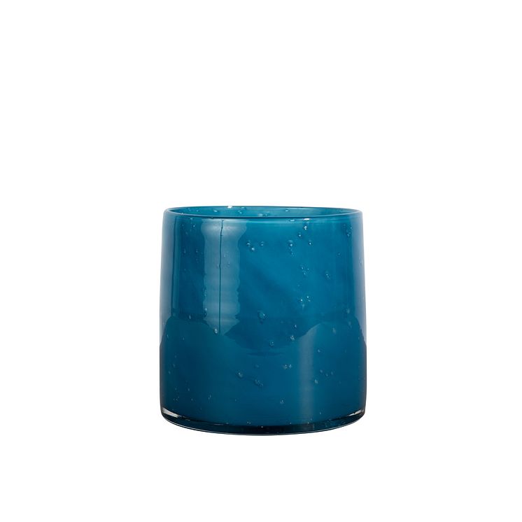 VASE/CANDLE HOLDER CALORE M BLUE 5280600219