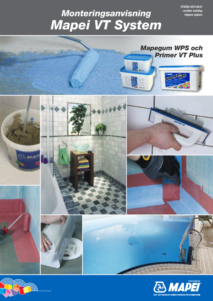 Monteringsanvisning Mapei VT system 