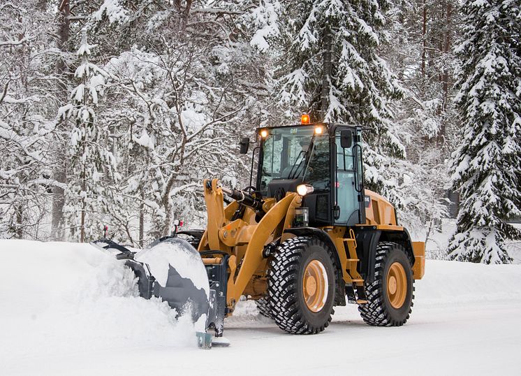 Cat 914K hjullastare - snöröjning Sverige-3