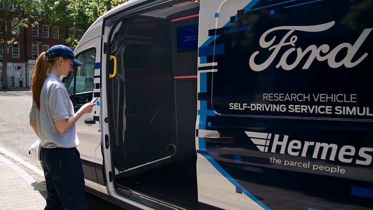 Ford a Hermes zkoumají budoucnost doručování 