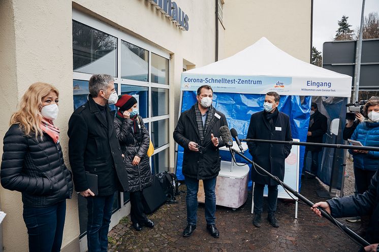 Pressefoto Corona Testzentrum Christian Harms