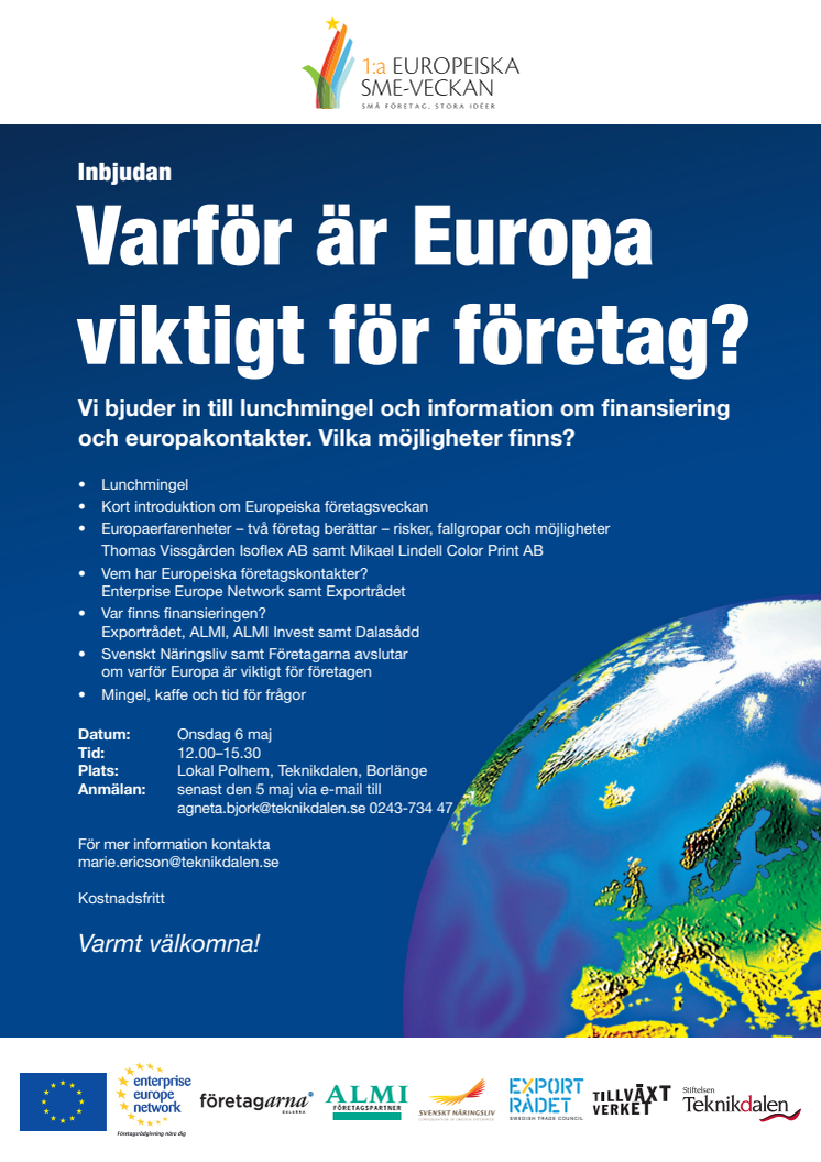 Varför är Europa viktigt för företag? 