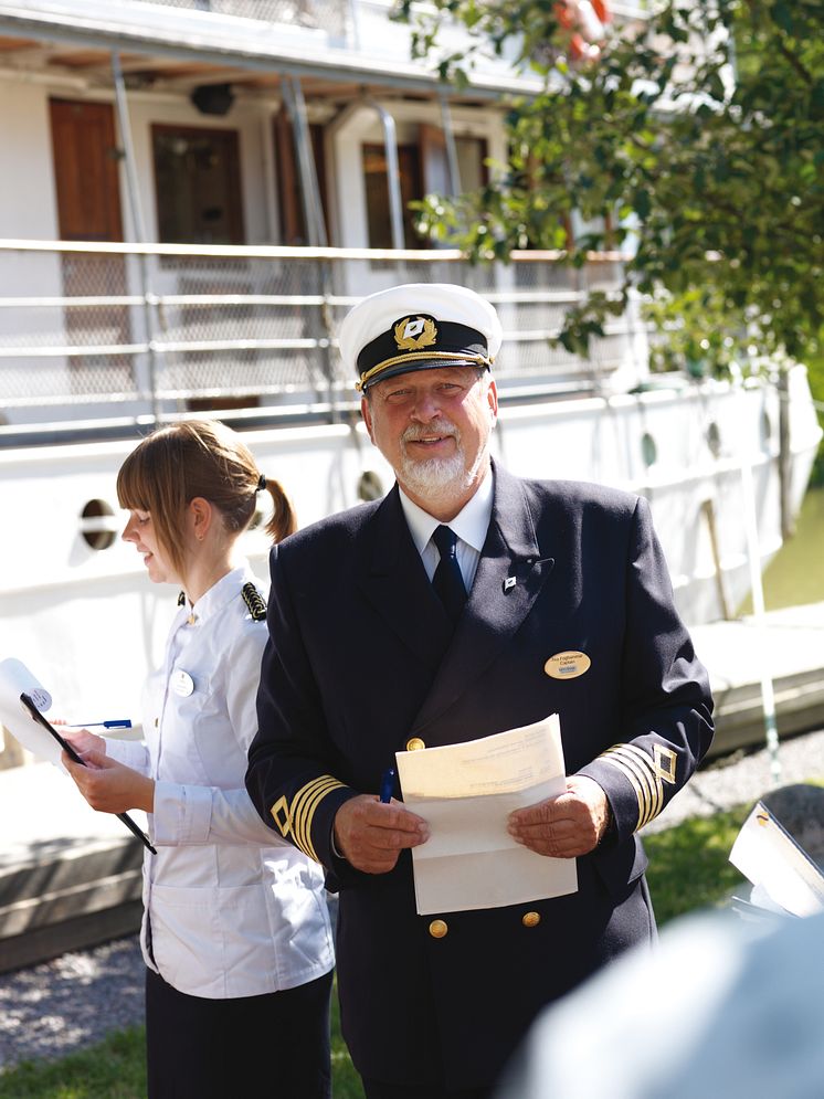 Pressbild - M/S Diana på Göta kanal