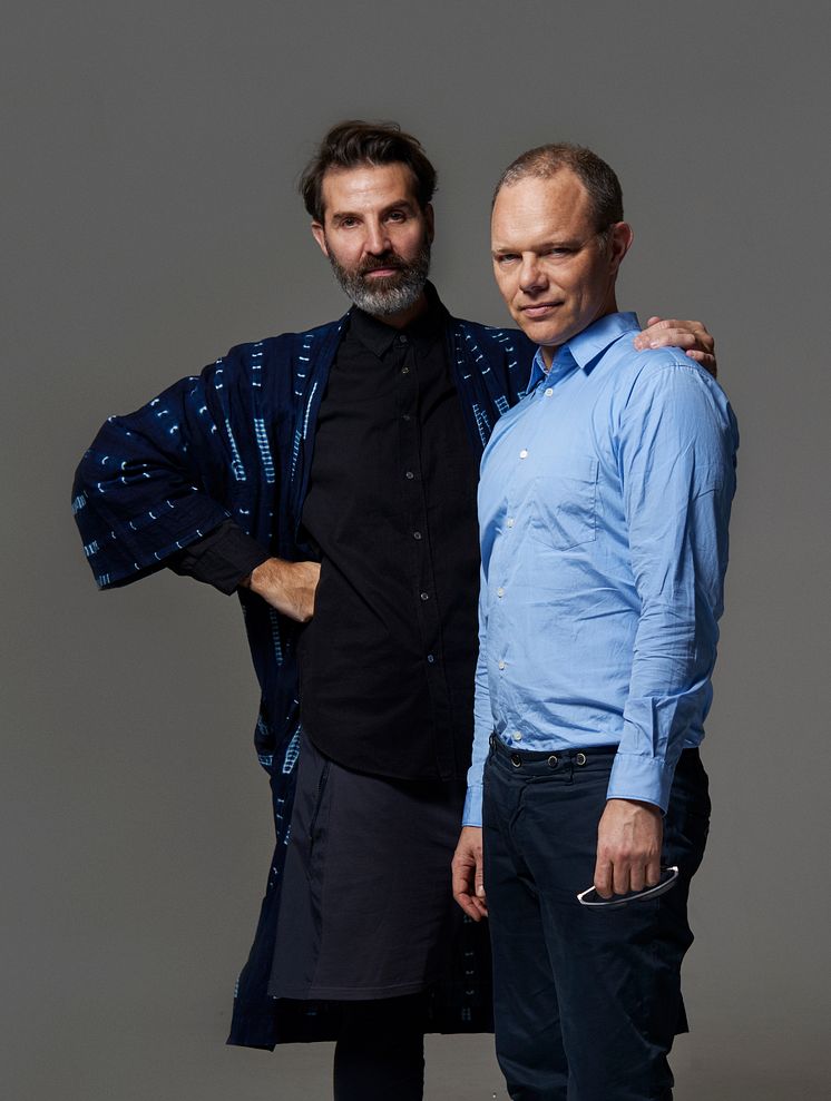 Saša Antić och Niklas Hansen. Foto: Gustav Almestål