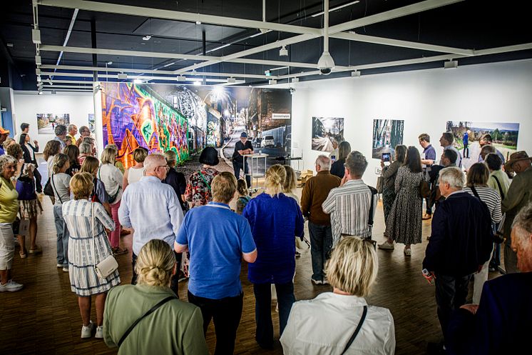 Fra utstillingen "Gata di" på Gamle Munch Museum som fant sted fra 15. juni til 14. juli