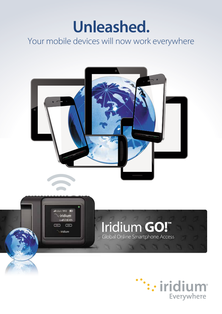 Iridium lanserar Iridium GO!