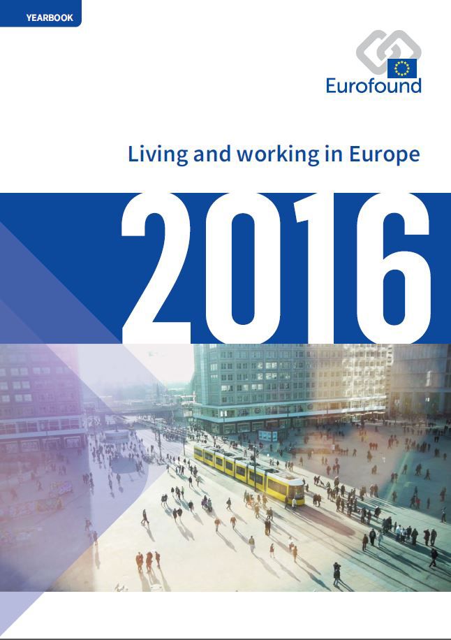 living and working in europe - front cover