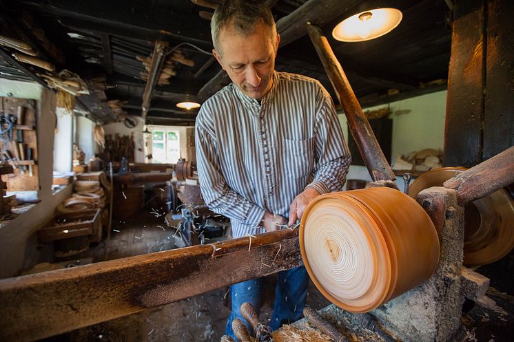 Reifendrehwerk im Freilichtmuseum Seiffen 