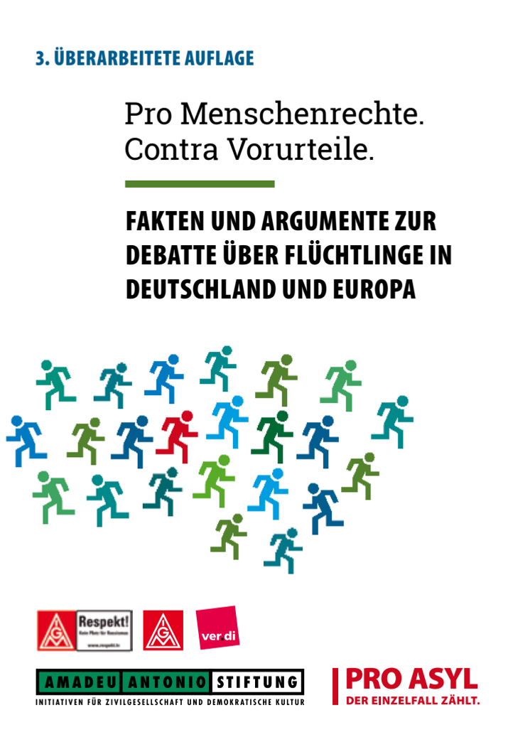 Pro Menschenrechte. Contra Vorurteile. Fakten und Argumente zur Debatte über Flüchtlinge in Deutschland und Europa