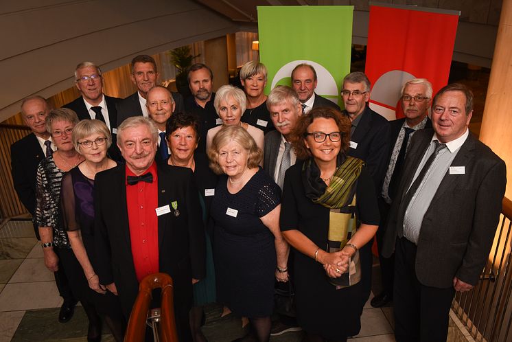 17 50-årsjubilanter ble feiret og gratulert 