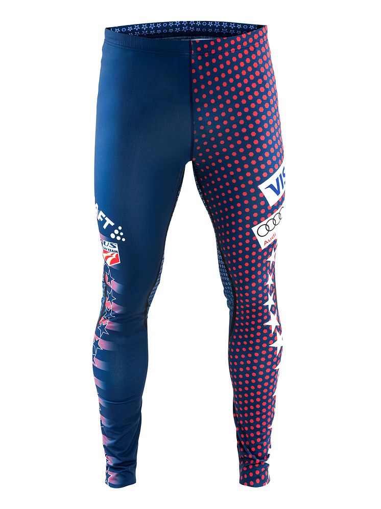 US Ski Team racing suit - Podium Race Pant Front