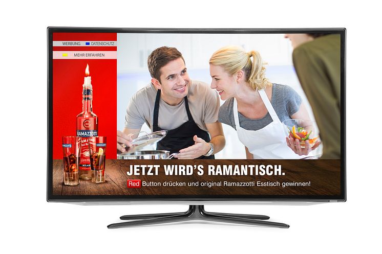 Neue Ramazzotti Kampagne im Addressable-TV national ab August