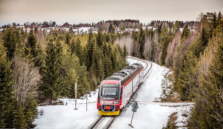 Modern motorvagn Fåker