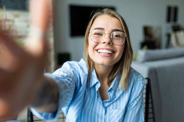 ARE woman with glasses