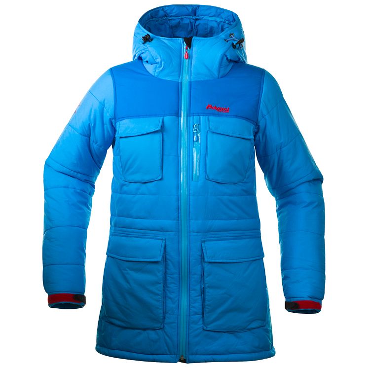 Juvass Lady Jacket - Br Sea Blue/Lt Sea Blue/Red