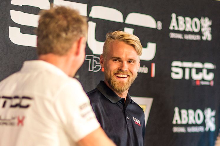 Antti Buri, LMS Racing. Foto: Daniel Ahlgren/STCC