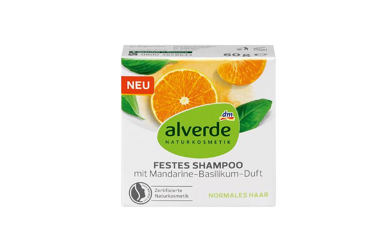 Festes Shampoo von alverde