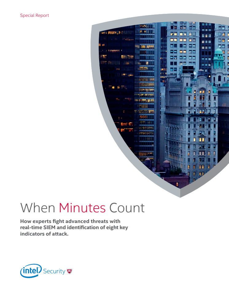 McAfee rapport: When Minutes Count