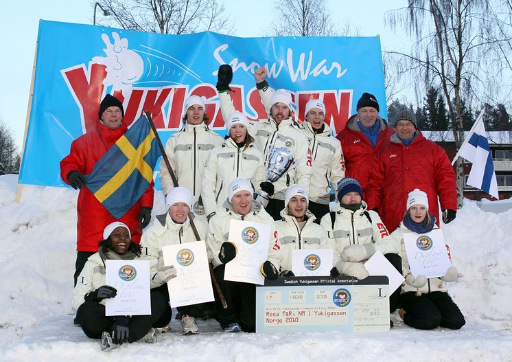 Team LTU storfavoriter inför SM i Yukigassen