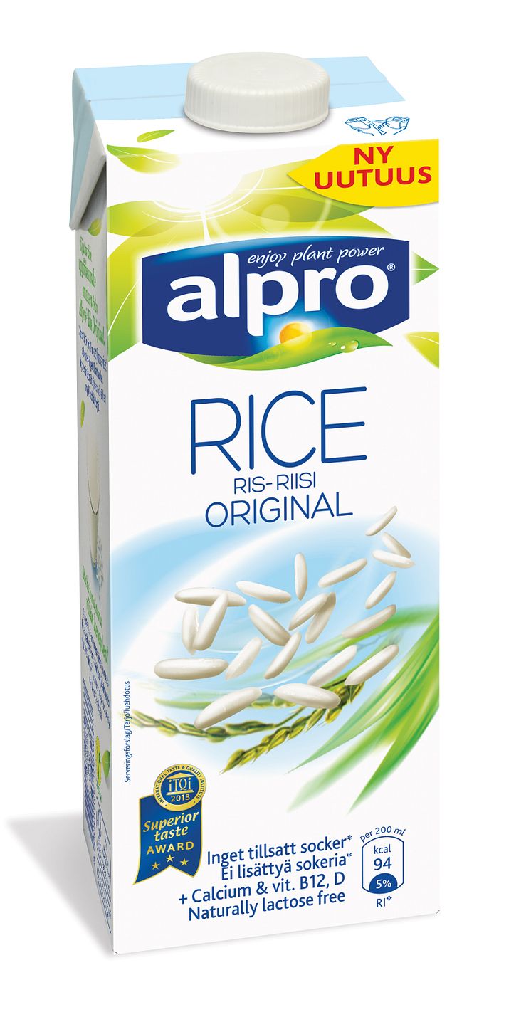 Alpro risdrikk original med kalsium 1 l