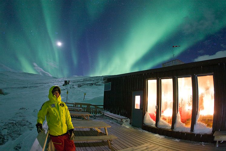 Norrsken över Abisko