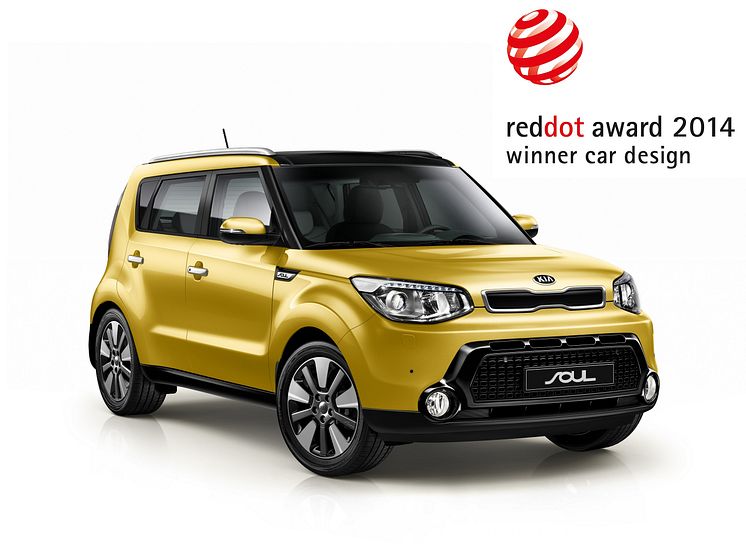 'red dot' design award till nya Kia Soul