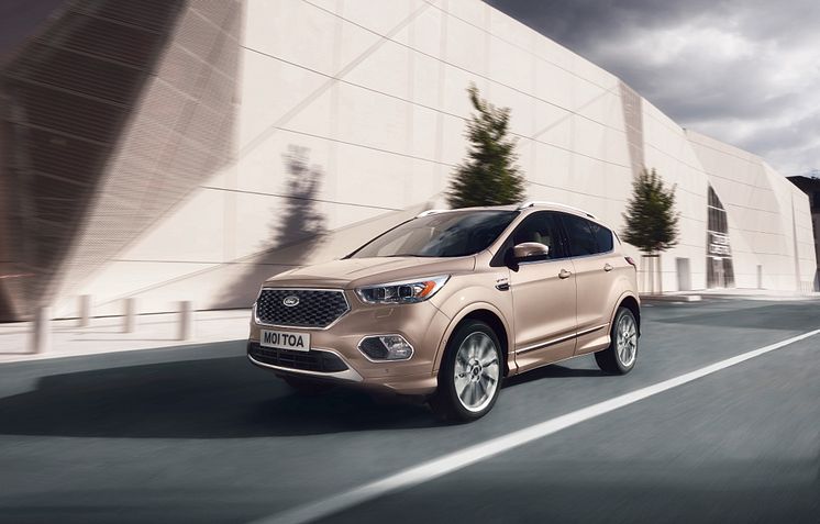 Bemutatkoztak Ford exkluzív felszereltségű Kuga Vignale és Ford Edge Vignale városi terepjárói