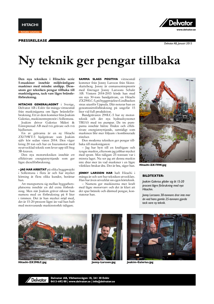 Ny teknik ger pengar tillbaka