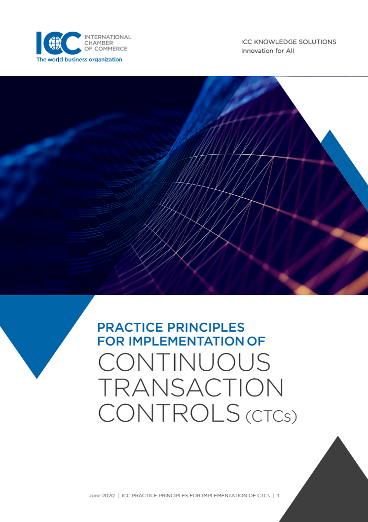 ICC Continuous Transaction Control (CTCs) Practice Principles