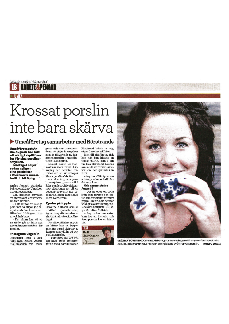 Andra Augusti i Folkbladet