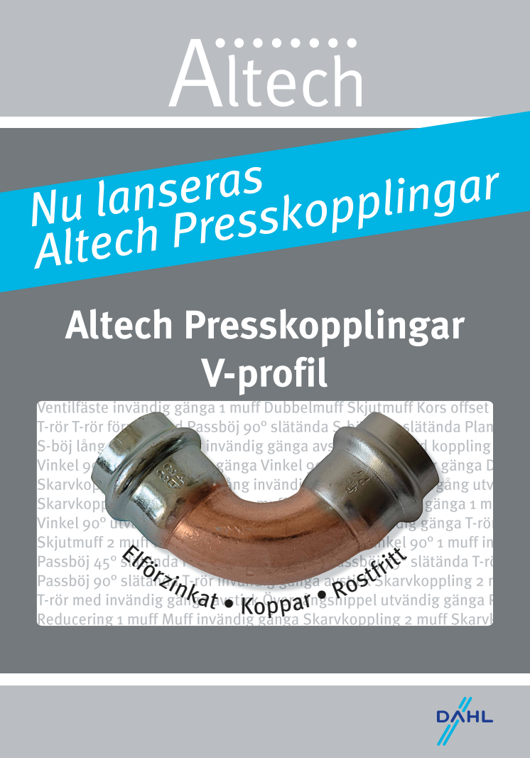 Altech Presskopplingar 