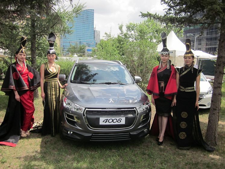 Premiär för Peugeot i Mongoliet