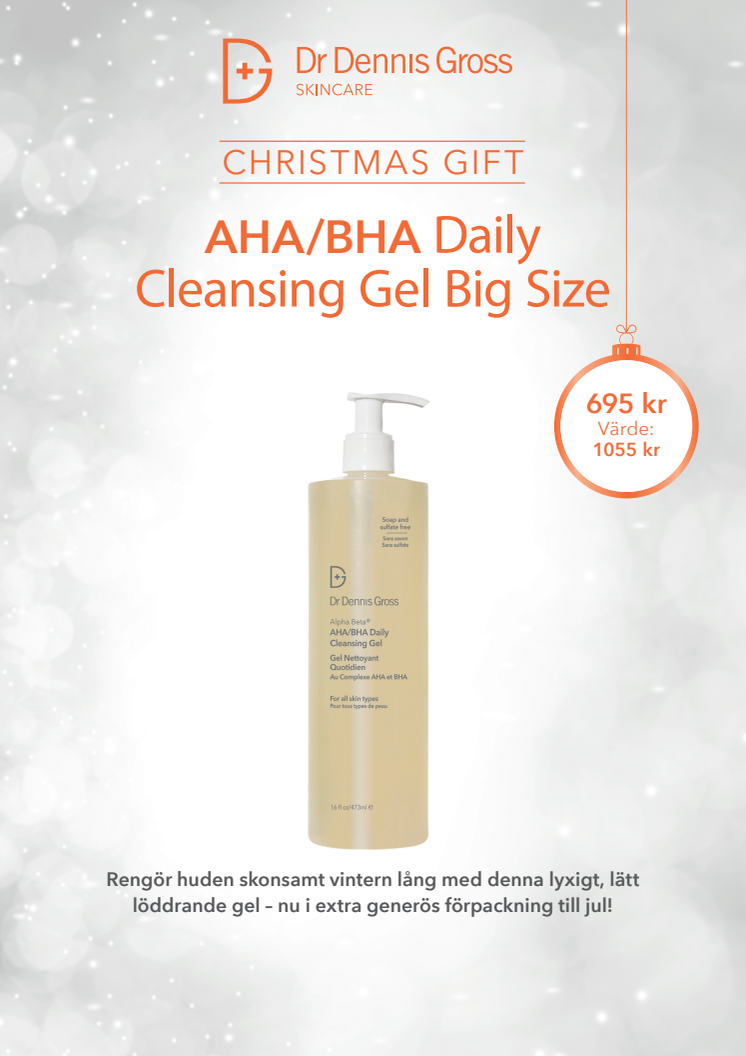 Dr Dennis Gross AHA/BHA Daily Cleansing Gel Big Size