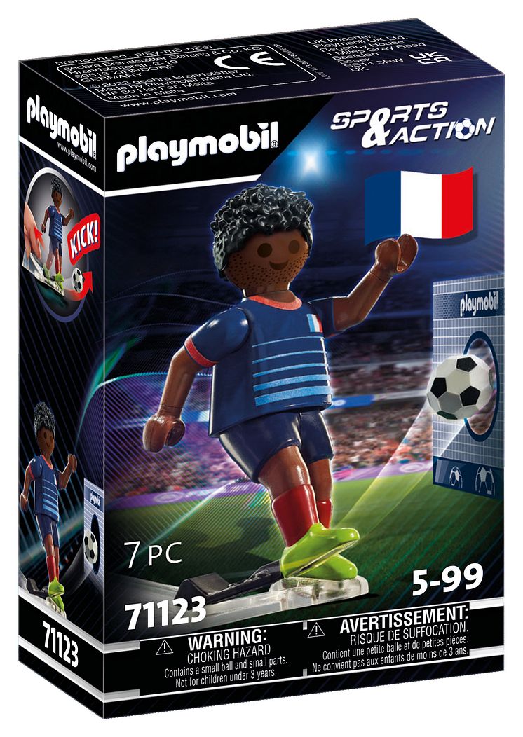 Fußballspieler Frankreich A (71123) von PLAYMOBIL
