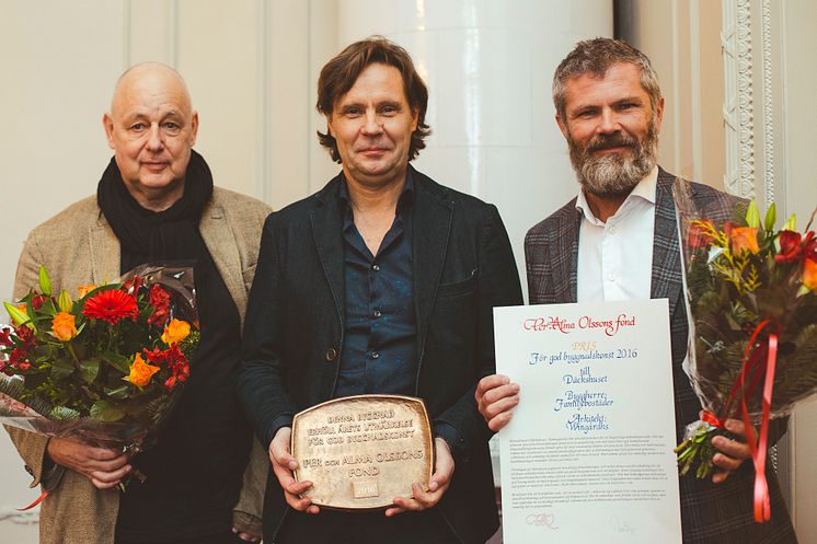 Wingårdhs arkitekter och Familjebostäder får pris för Däckshuset