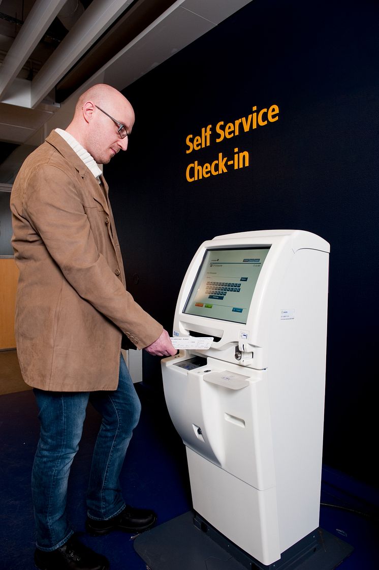 Incheckningsautomat,Stockholm Arlanda Airport