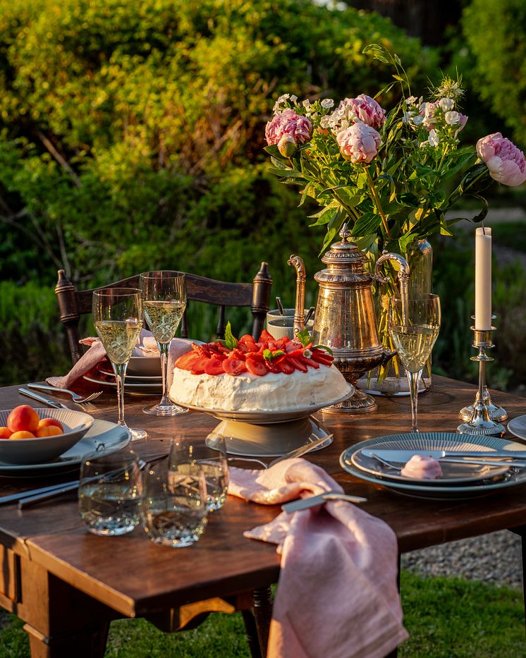 Fyrklövern Nordic Dawn Bark och Dagg, Crown glas gröna - sommarinspiration